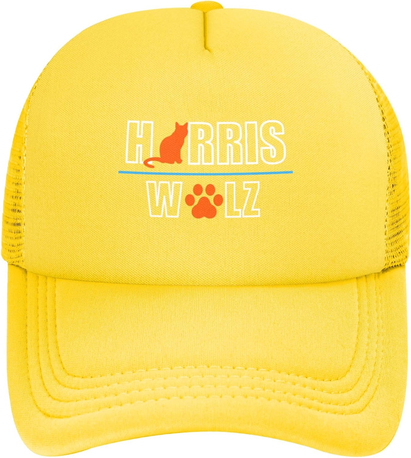 Adult Mesh Baseball Cap Trucker Hat Running Vote Blue Save Democracy