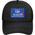 Adult Mesh Baseball Cap Trucker Hat Running Vote Blue Save Democracy
