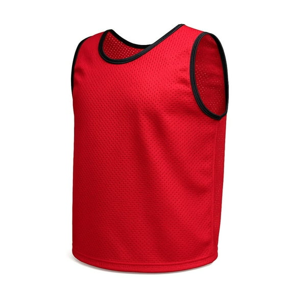 Adult Mesh Practice Scrimmage Jerseys  Breathable Pinnie for Soccer, Basketball, Gym, Training, School Sports, Lightweight & Durable Team Vest for Games & Practice  12 Pack
