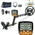 thumbnail image 1 of Adult Metal Detector, Professional High- Detector, 5 Modes, with Precise Positioning And LCD Display Screen, 10 Inch Search Coil, Adjustable Length, Including Battery, Easy to Operate, Lightweight, 1 of 9