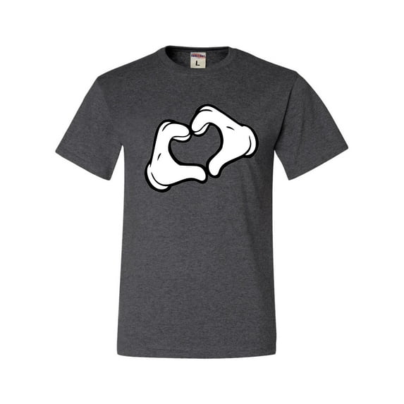 Adult Mickey Heart Hands T-Shirt