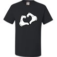 thumbnail image 1 of Adult Mickey Heart Hands T-Shirt, 1 of 1