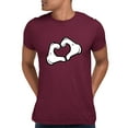 thumbnail image 1 of Adult Mickey Heart Hands T-Shirt, 1 of 1