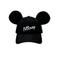 thumbnail image 1 of Disney Mickey Adult Black Ear Hat, (Men's or Women's), 1 of 3
