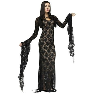 Walmart morticia addams costume cheap