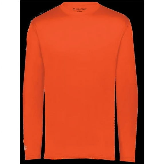 Adult Momentum Long Sleeve T-Shirt, Orange - 2XL
