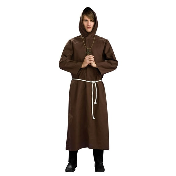 Ruby Slipper Sales Co., LLC (Rubies) Brown Monk Robe Costume Adult Standard Male