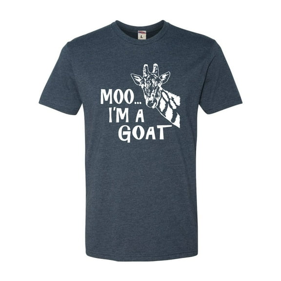 Adult Moo....I'm A Goat Funny Animal Deluxe T-Shirt
