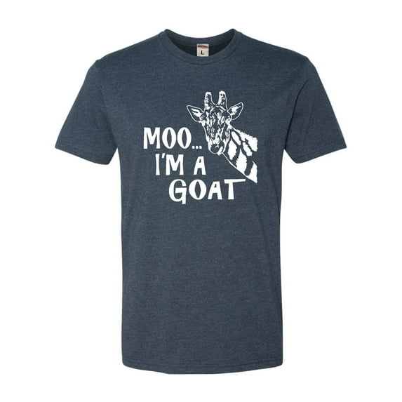 Adult Moo....I'm A Goat Funny Animal Deluxe T-Shirt