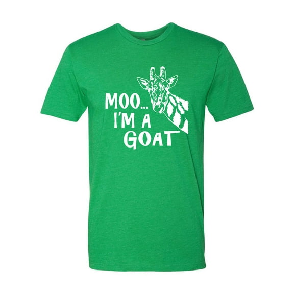 Adult Moo....I'm A Goat Funny Animal Deluxe T-Shirt