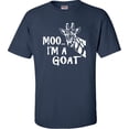 thumbnail image 1 of Adult Moo....I'm A Goat Funny Animal T-Shirt, 1 of 1