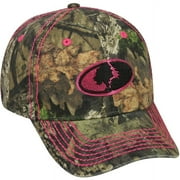 Mossy Oak Female Adjustable Fit Embroidered Cotton, Pink, 1 Count