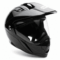 thumbnail image 1 of Adult Motorcycle Dual Sport Off-Road Full-Face Helmet DOT – Gloss Black (Medium) Model 23, 1 of 6