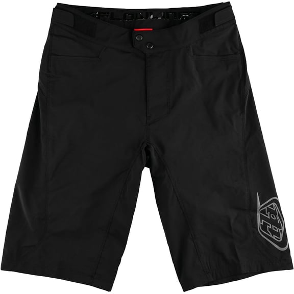 Adult Mountain Bike Short with Liner Solid Black Size 36