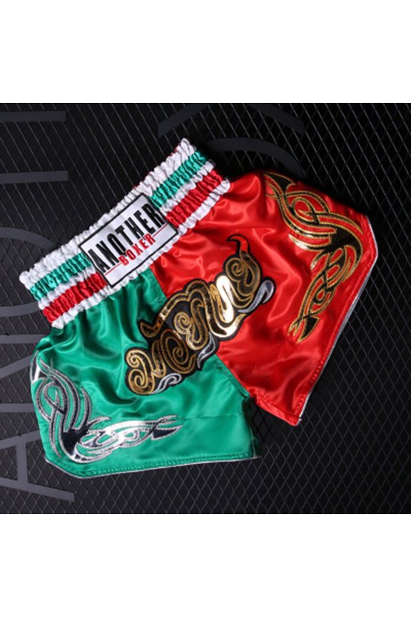 /Adult Muay Thai Shorts Boxing Pants Kickboxing Fighting Printed MMA