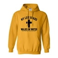 thumbnail image 1 of Adult My Life Guard Walks On Water Christian Easter Sweatshirt Hoodie, 1 of 1