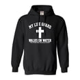 thumbnail image 1 of Adult My Life Guard Walks On Water Christian Easter Sweatshirt Hoodie, 1 of 1