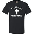 thumbnail image 1 of Adult My Life Guard Walks On Water Christian Easter T-Shirt, 1 of 1
