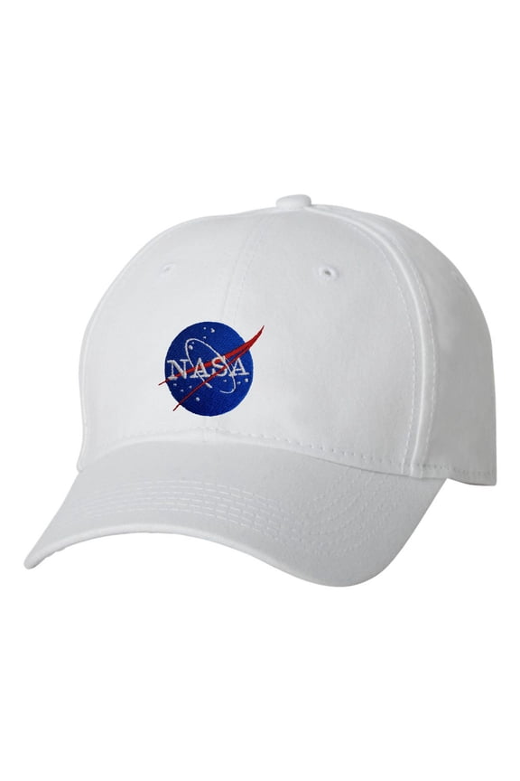 Adult NASA Insignia Logo Embroidered Dad Hat Structured Cap