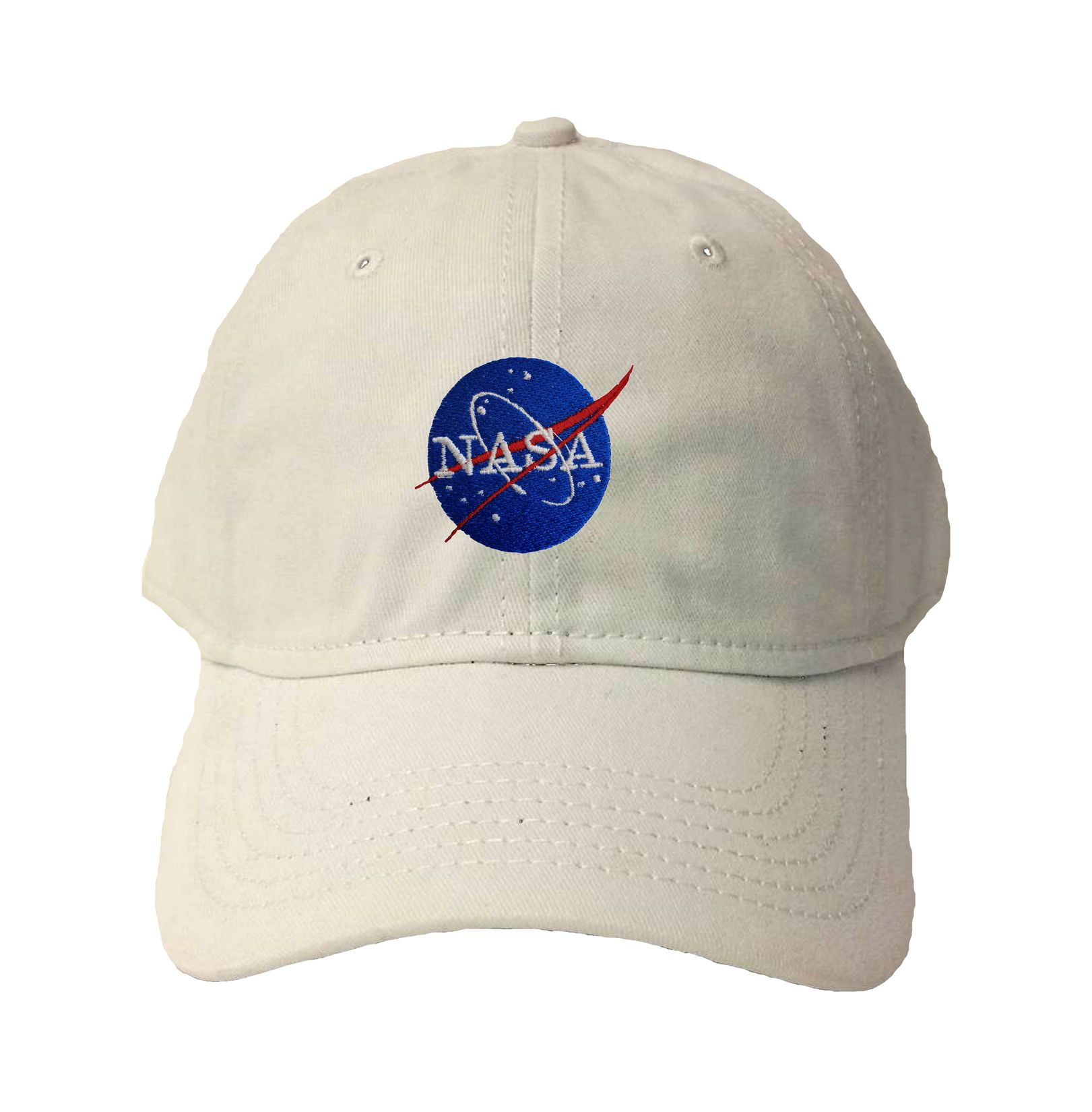 Adult NASA Insignia Logo Embroidered Visor Dad Hat