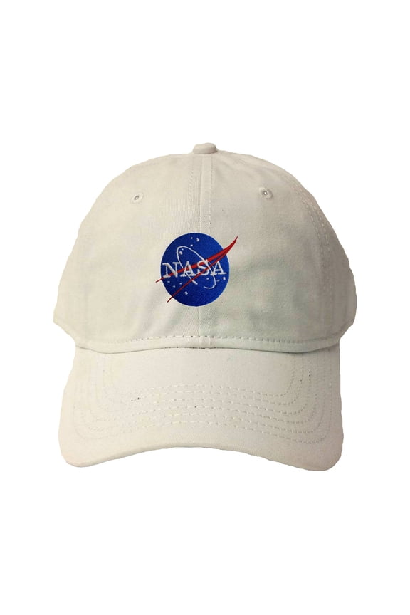 Adult NASA Insignia Logo Embroidered Deluxe Dad Hat