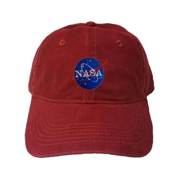 Adult NASA Insignia Logo Embroidered Deluxe Dad Hat