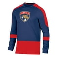 thumbnail image 1 of Adult NHL Florida Panthers Colorblock Long Sleeve Crew Tee, 1 of 2