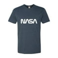 thumbnail image 1 of Adult Nasa Worm Logo Deluxe T-Shirt, 1 of 1