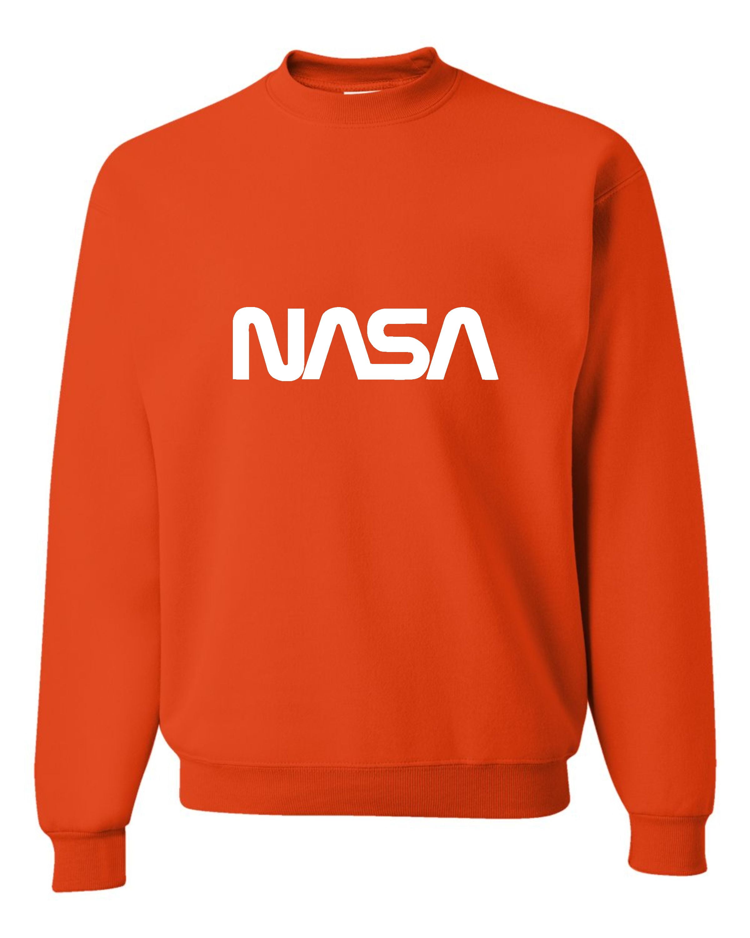 Adult Nasa Worm Logo Sweatshirt Crewneck Walmart