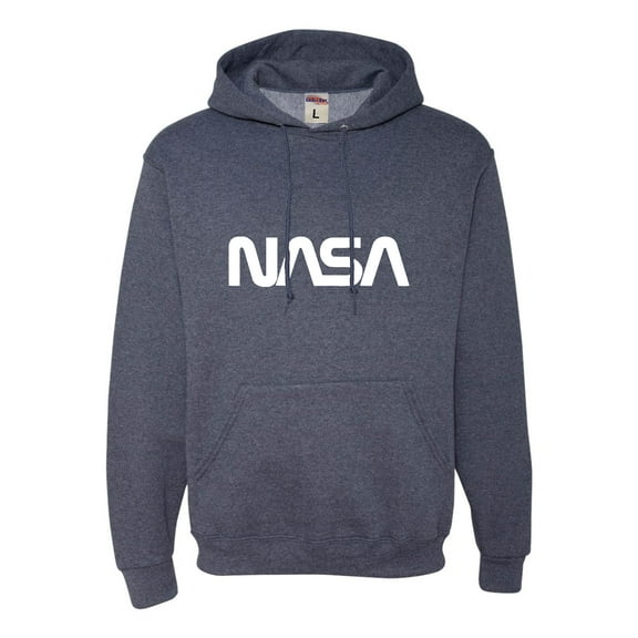 Adult Nasa Worm Logo Sweatshirt Hoodie