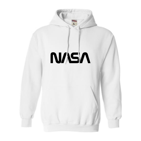 Adult Nasa Worm Logo Sweatshirt Hoodie