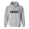 thumbnail image 1 of Adult Nasa Worm Logo Sweatshirt Hoodie, 1 of 1