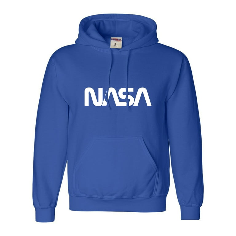 Adult Nasa Worm Logo Sweatshirt Hoodie