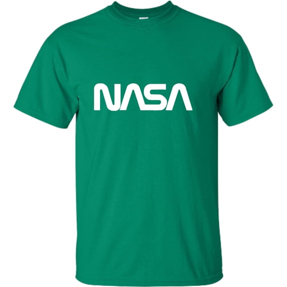 Adult Nasa Worm Logo T-Shirt