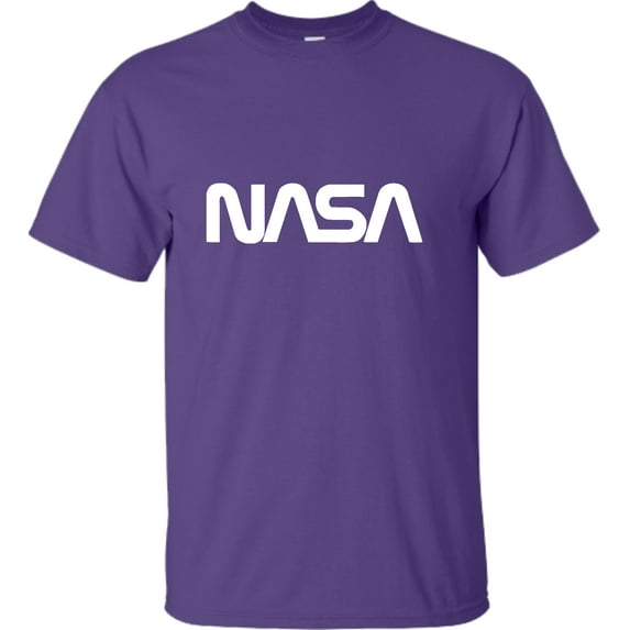 Adult Nasa Worm Logo T-Shirt