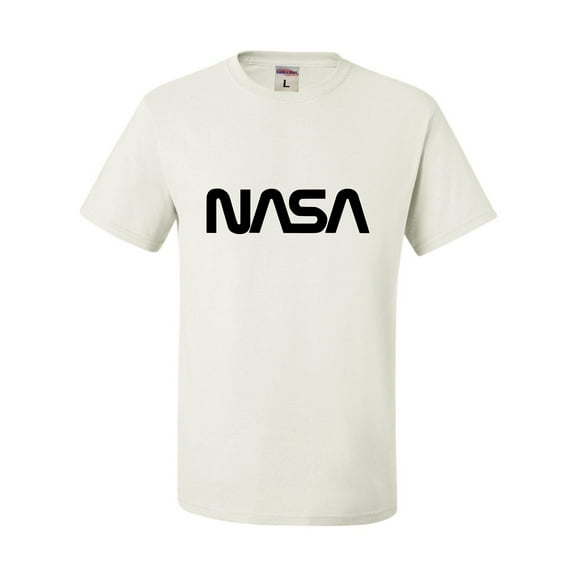 Adult Nasa Worm Logo T-Shirt