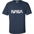 thumbnail image 1 of Adult Nasa Worm Logo T-Shirt, 1 of 1
