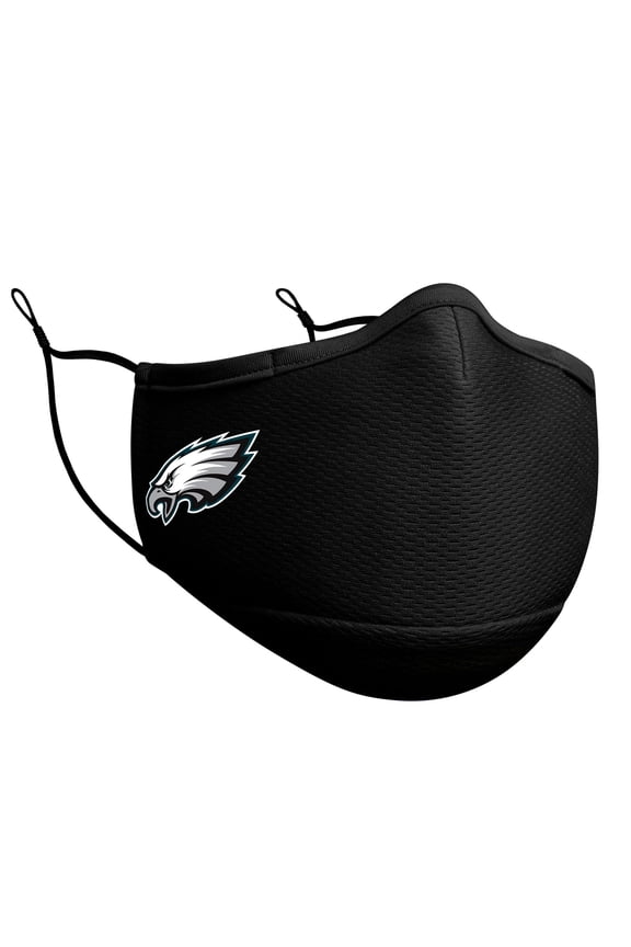 Adult New Era Black Philadelphia Eagles On-Field Face Covering