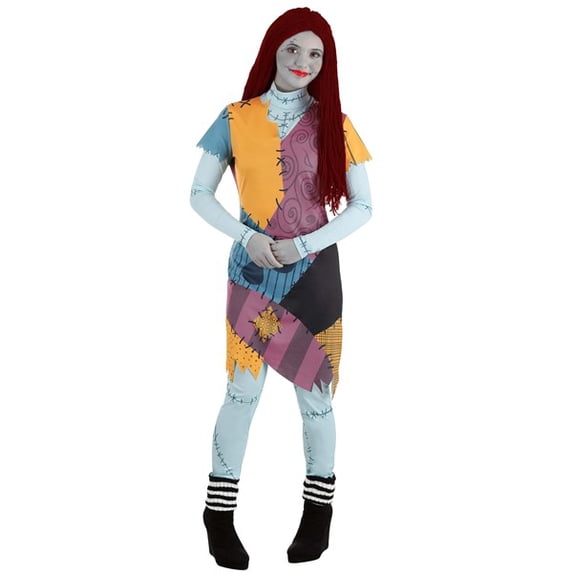 Adult Nightmare Before Christmas Deluxe Sally Costume - Walmart.com