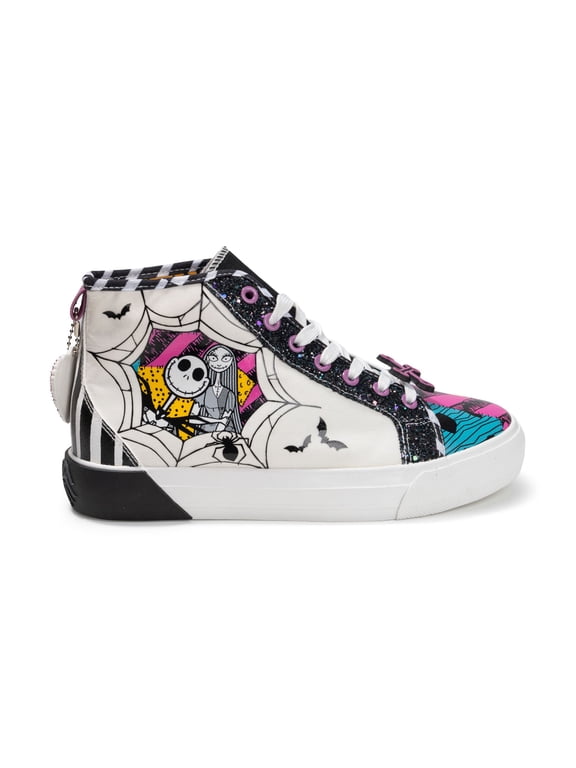 Adult Nightmare Before Christmas Sally High Top Sneaker