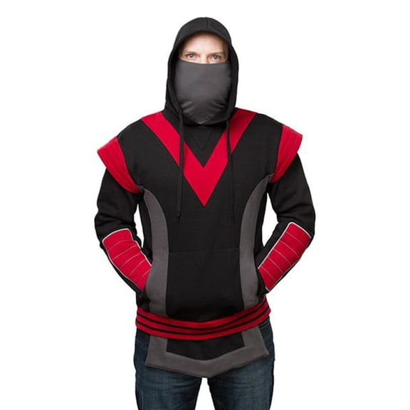 Adult Ninja Hoodie (Black) X-Large