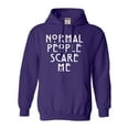 thumbnail image 1 of Adult Normal People Scare Me Sweatshirt Hoodie, 1 of 1