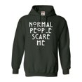 thumbnail image 1 of Adult Normal People Scare Me Sweatshirt Hoodie, 1 of 1