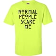 thumbnail image 1 of Adult Normal People Scare Me T-Shirt, 1 of 1