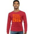 thumbnail image 1 of Adult Nothing Is Scarier Than 2020 Funny Ghost Halloween Long Sleeve T-Shirt, 1 of 1