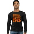 thumbnail image 1 of Adult Nothing Is Scarier Than 2020 Funny Ghost Halloween Long Sleeve T-Shirt, 1 of 1