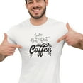 thumbnail image 1 of Adult Novelty Funny Graphic T Shirt, Sure But First Coffee Print, 100% Premium Cotton Crew Short Sleeve Comfort Tee,USA Print-M-WH-SM, 1 of 8