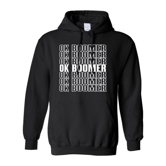 Adult OK Boomer Funny Millenial Sweatshirt Hoodie