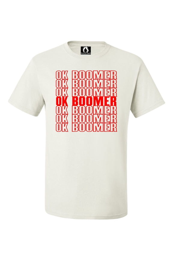 Adult OK Boomer Funny Millenial T-Shirt