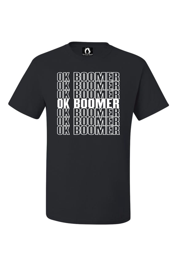 Adult OK Boomer Funny Millenial T-Shirt